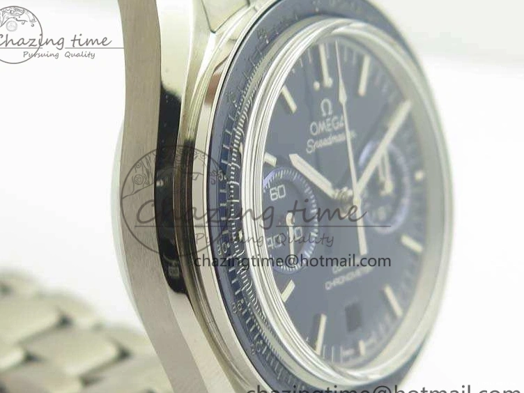 0514 SpeedMaster MoonWatch SS OMF 1:1 Best Edition Blue Dial On SS Bracelet A9300 V Casual 8088